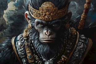 金甲猴王 霸气非凡