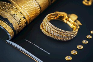 奢华金饰与璀璨珠宝展示