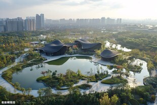 城市中的生态艺术建筑景观