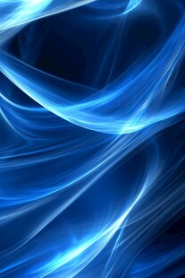 梦幻蓝色动感线条背景