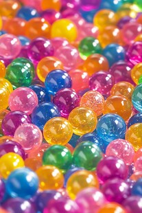 五彩斑斓水晶弹