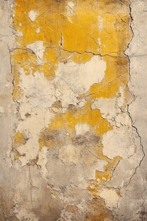 斑驳脱落的老旧墙面纹理