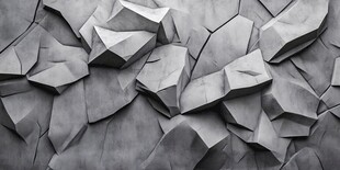 褶皱几何石块墙面纹理