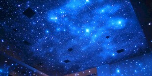 梦幻星空天花板装饰效果