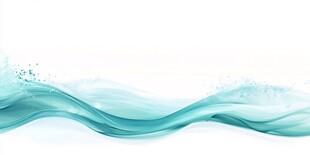 灵动蓝波 清新水波背景