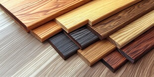 多样实木地板展示