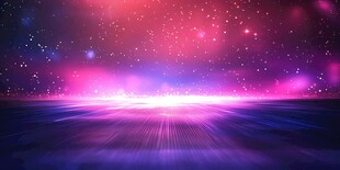 梦幻星空舞台背景特效