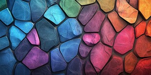 多彩碎石纹理背景图案