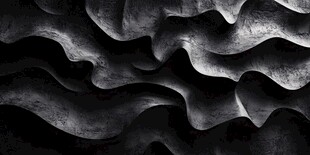 黑白波浪纹理抽象背景图