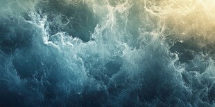 汹涌海浪 海洋力量之美
