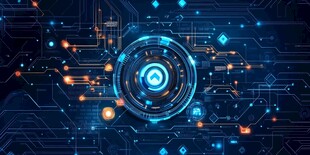 科技感数字界面背景图