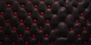 黑色真皮绗缝软包纹理