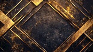 黑金几何金属质感背景图