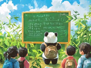 熊猫老师开课啦