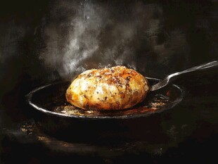 香煎金黄土豆 美味诱人