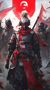 武士战队 古风战甲的肃杀之气