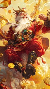 财神降临 金币纷飞贺福