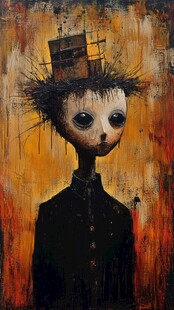 奇异头像 脑海中的建筑意象