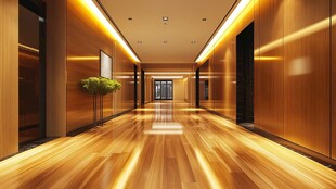 现代豪华走廊室内空间设计