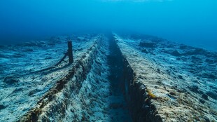 海底神秘遗迹景象
