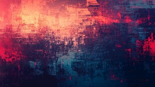 红蓝渐变故障风背景图