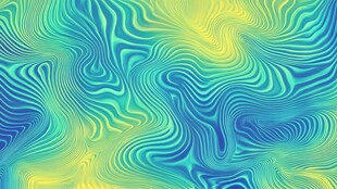 梦幻渐变流体波纹图案