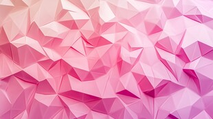 梦幻粉色多边形几何背景
