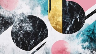 几何大理石风抽象艺术背景