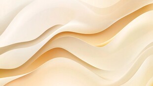 米黄波浪纹理背景图案