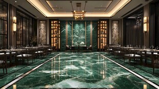 奢华中式风格宴会厅空间