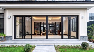 现代简约风格庭院玻璃房