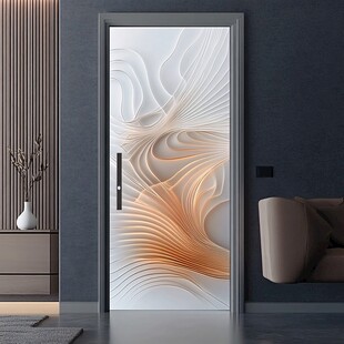 艺术玻璃门 现代家居之选