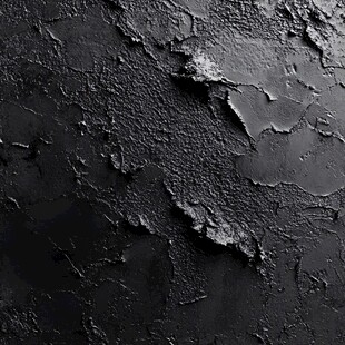 黑色粗糙质感墙面纹理