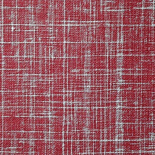 红色格纹织物纹理特写