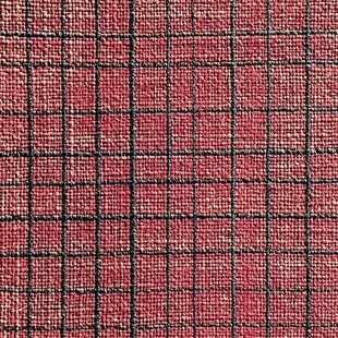 红色格纹织物纹理图案