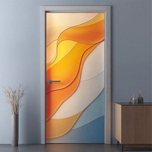 创意艺术玻璃门设计展示