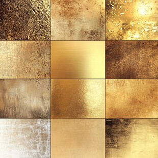 多样金色纹理背景素材