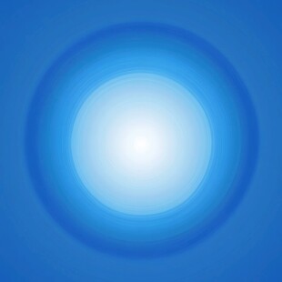 蓝色渐变光晕圆形背景图