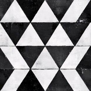黑白三角几何图案纹理