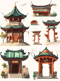 中式传统建筑风格精美图集