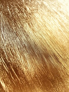 金色金属拉丝质感纹理