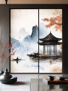 中式山水屏风 雅致意境