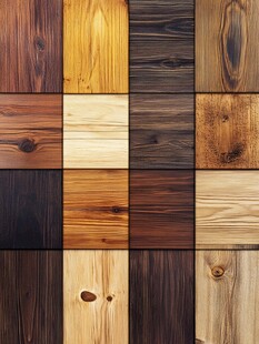 多样木纹板材展示