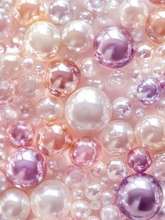 多彩珍珠梦幻纹理背景