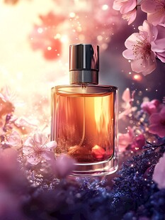 梦幻花香调香水优雅呈现