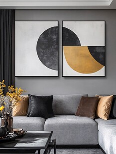 现代简约风客厅装饰画