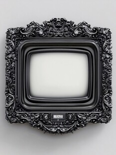 复古雕花电视框设计图