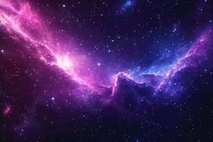 梦幻绚丽的星云宇宙景观