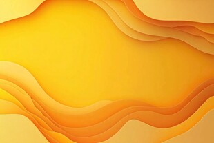 橙黄波浪纹理创意背景图