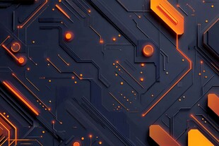 科技感电路板背景图案